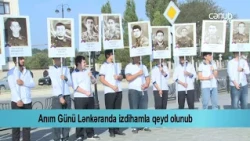 Anım Günü Lənkəranda izdihamla qeyd olunub