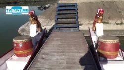 Opening of the Dragon Boat competition in Bălți