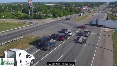 Hwy 109 at I-40 Westbound Ramp